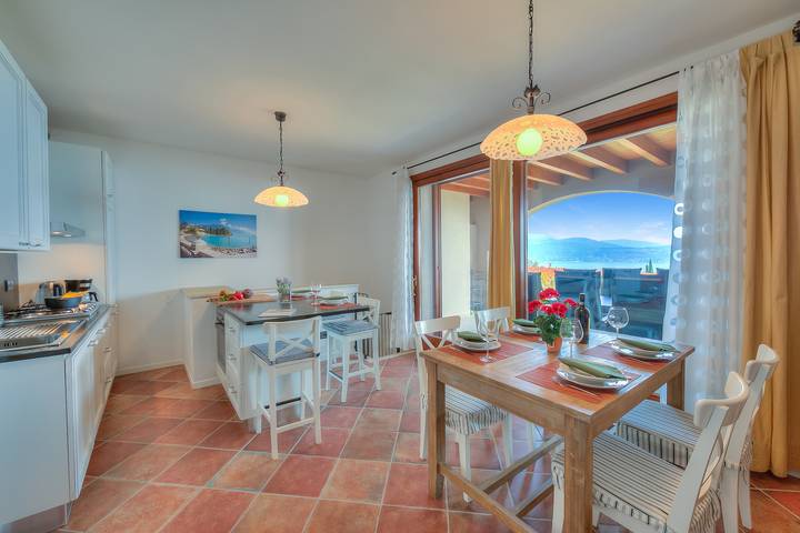 Ferienwohnung für 4 Personen, mit Pool und Terrasse sowie Meerblick in Toscolano-Maderno - 4