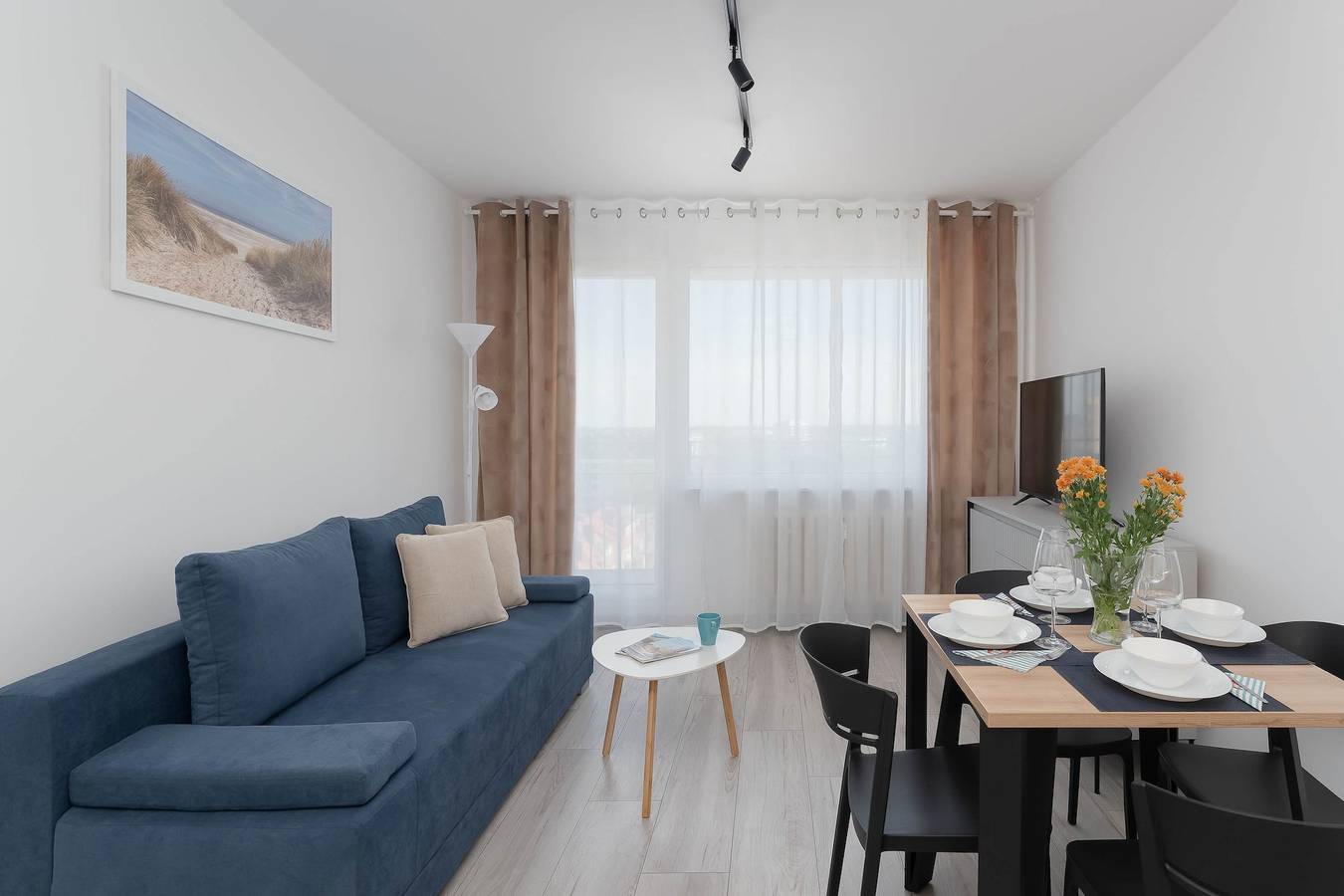 Ganze Wohnung, Stylish Apartment with a Balcony Kolobrzeg City Center in Kolberg, Baltic Sea Pomerania
