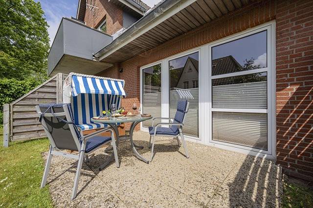 Ferienwohnung für 2 Personen, mit Balkon/Terrasse und Terrasse sowie Garten in Norddorf - 2