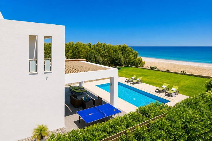Ferienhaus für 6 Personen, mit Balkon und Terrasse sowie Garten