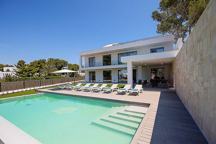 Finca für 8 Personen, mit Terrasse und Garten sowie Pool in Portopetro - 2