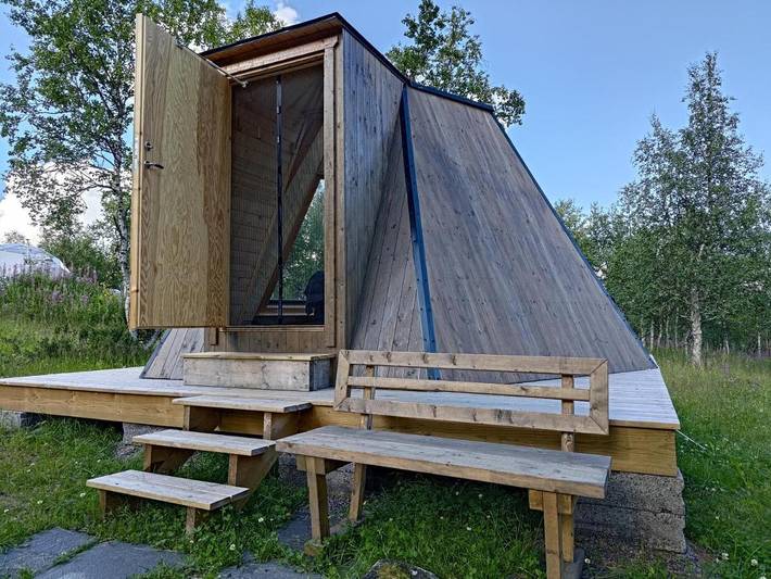 Gîte pour 2 personnes, avec jardin ainsi que vue et sauna à Kiruna - 4