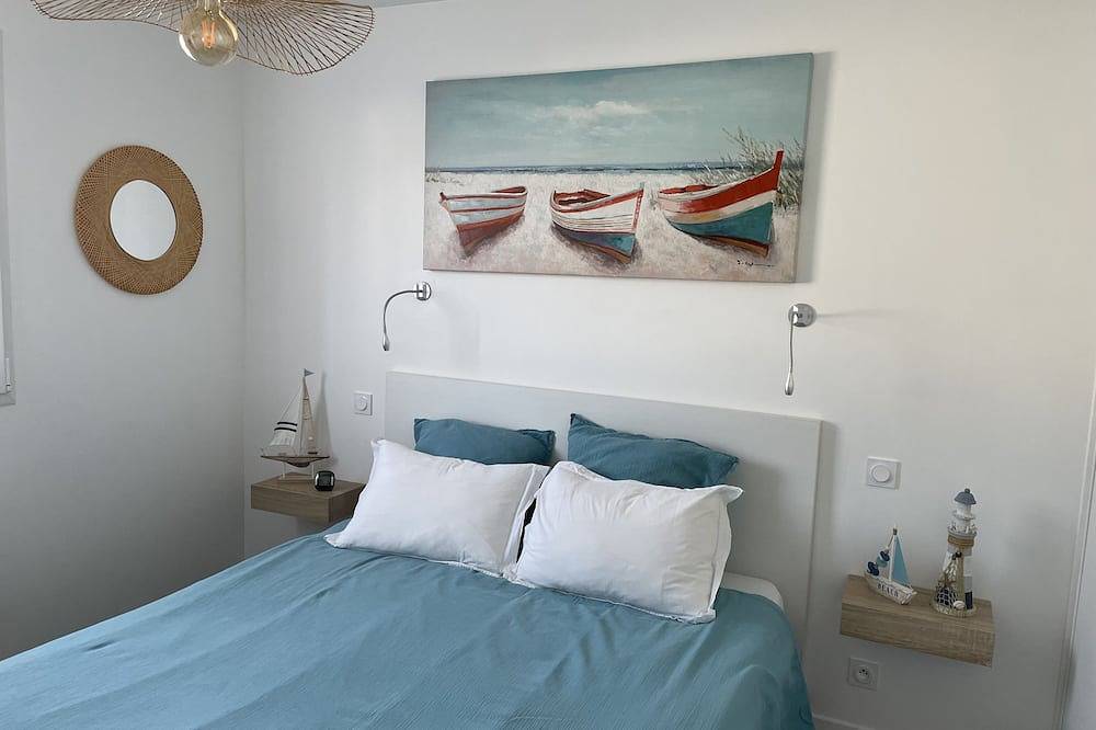 Neues Haus im Erdgeschoss 150 m vom Strand entfernt in Le Dossen, Santec