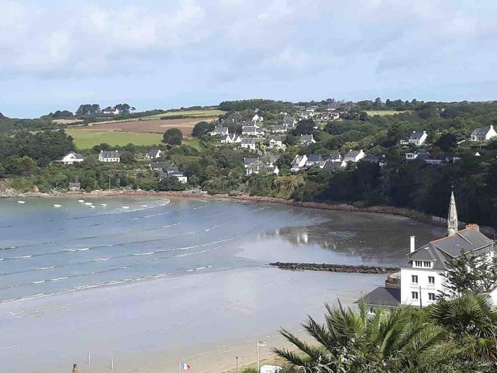 Location de vacances pour 4 personnes, avec vue et jardin à Saint-Michel-en-Grève - 2