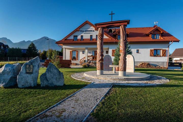 Willa dla 3 osób, z sauna i widok oraz ogród, zwierzęta dozwolone w Słowacja