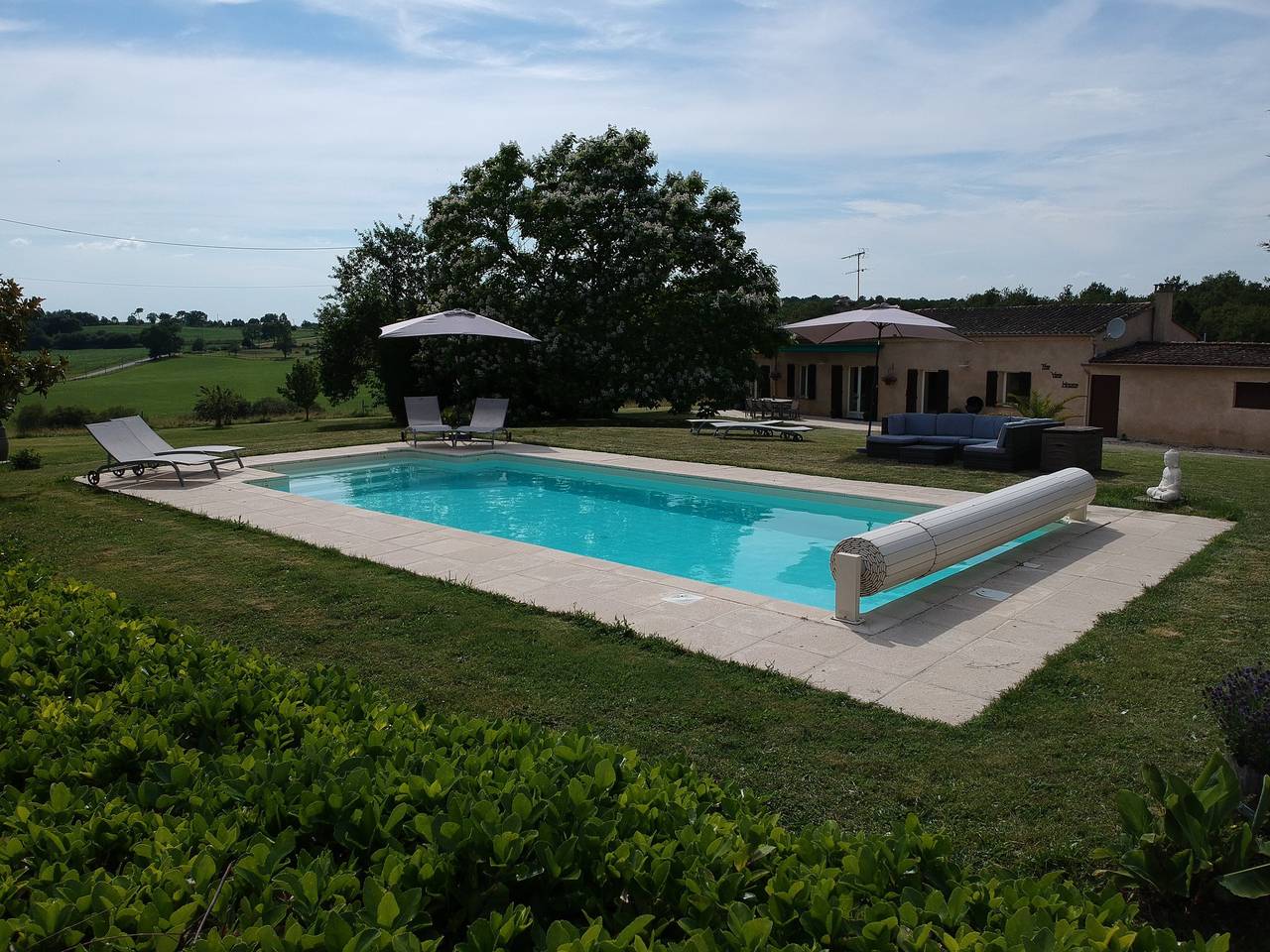 The Vine House in Villefranche-de-Lonchat, Périgord Pourpre