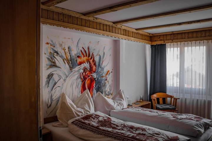 Maison d’hôte pour 2 personnes, avec Balcon ainsi que Terrasse et Vue à Adelboden