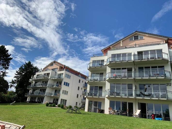 Ferienwohnung für 4 Personen, mit Balkon und Garten sowie Seeblick in Holsteinische Schweiz