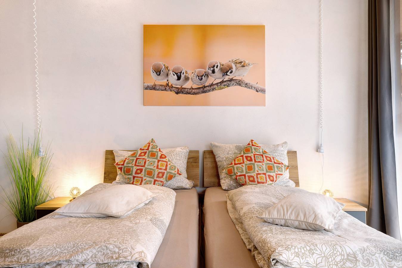 Ganze Wohnung, Ferienwohnung '-2-die Zwei, Studio 35qm' mit Privatterrasse, Gemeinschaftsgarten und Wlan in Rosenfeld, Neckar-Alb