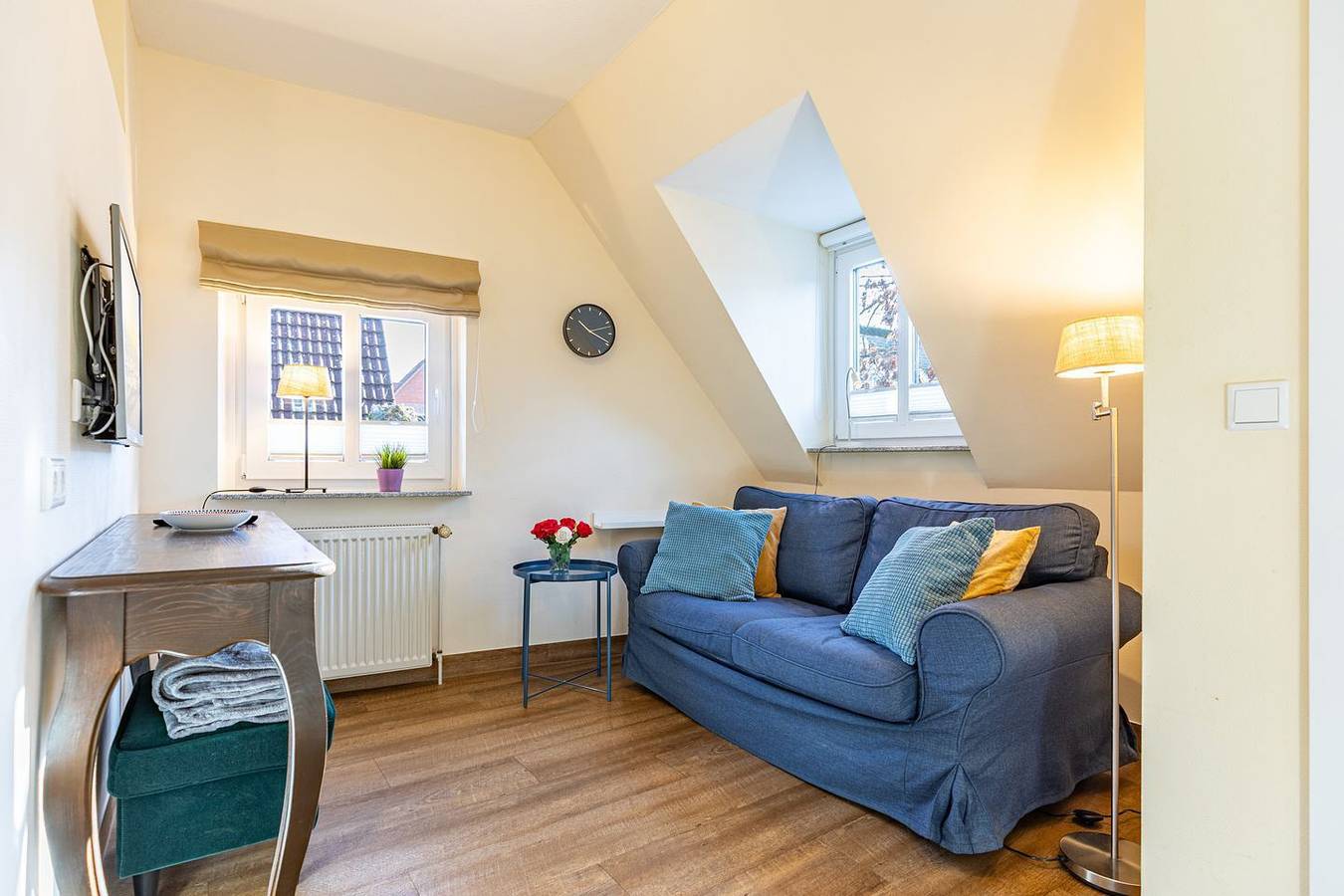 Ganze Wohnung, Ferienwohnung Dat lütte Huus - Wohnung 1 in Husum für bis zu 2 Personen in Husum Hafen, Husum