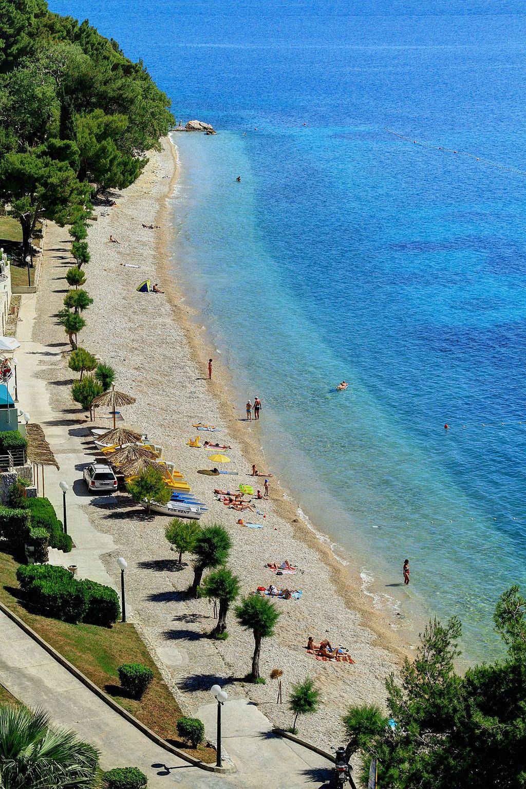 Ganze Wohnung, Komfortables Studio-Apartment mit Meerblick in Zivogosce, Makarska Riviera
