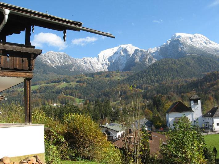 Pension für 2 Personen, mit Balkon und Garten, kinderfreundlich im Berchtesgadener Land - 4