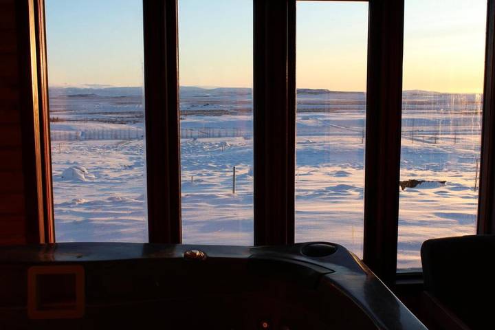 Vakantiehuis voor 5 personen, with tuin and zwembad as well as uitzicht, met huisdier op IJsland
