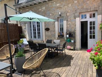 Gîte pour 6 personnes, avec balcon à Saint-Léonard-de-Noblat