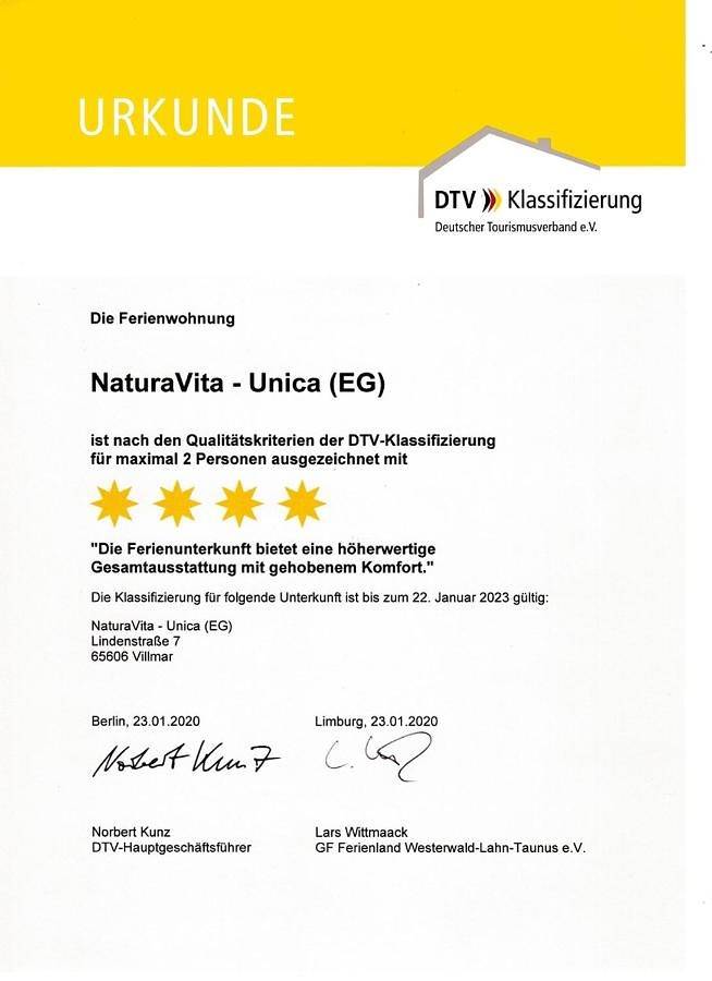 Ferienwohnung für 2 Personen, mit Balkon und Terrasse sowie Garten in Villmar - 2