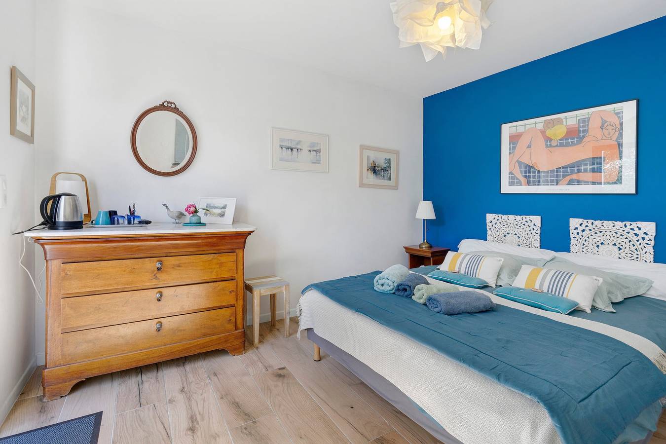 Charmantes Zimmer mit Pool und Garten – Frühstück inklusive in Saint-Palais-sur-Mer, Côte de Beauté
