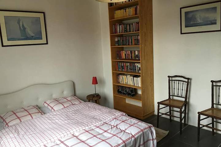 Apartamento entero, Tranquila, con vistas al mar - 1 ° piso villa independiente con jardín - 150 m playa in Barbâtre, Noirmoutier
