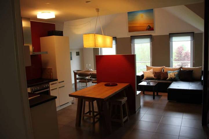 Ferienhaus für 6 Personen, mit Garten und Sauna