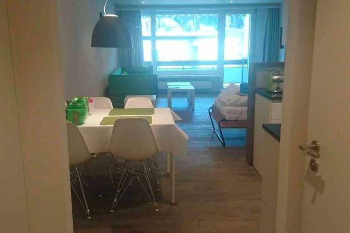 Ganze Wohnung, Appartmenthaus Lenza 504 Appartement/Fewo, Dusche oder Bad, Wc 1½-Zimmerwohnung in Davos Platz 1, Davos