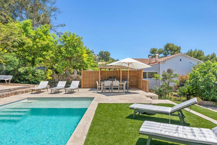 Location de vacances pour 6 personnes dans Plage Font Brun Carqueiranne