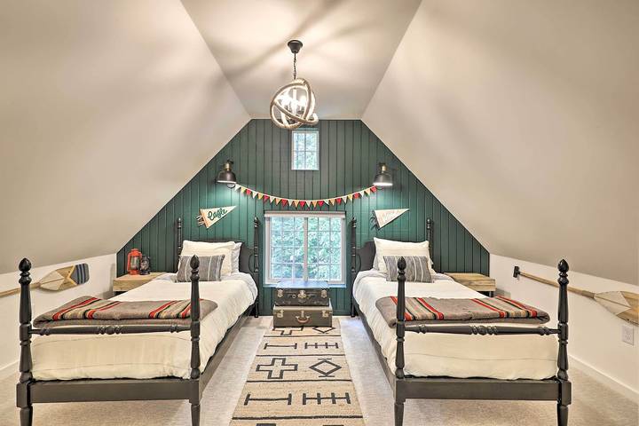 Cottage for 7 people, with terrace in New Hampshire