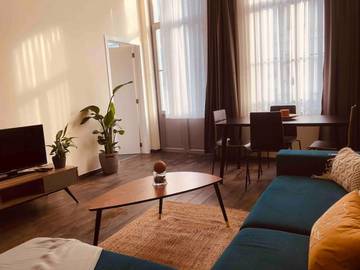Gîte pour 2 personnes, avec balcon à Ixelles-Elsene