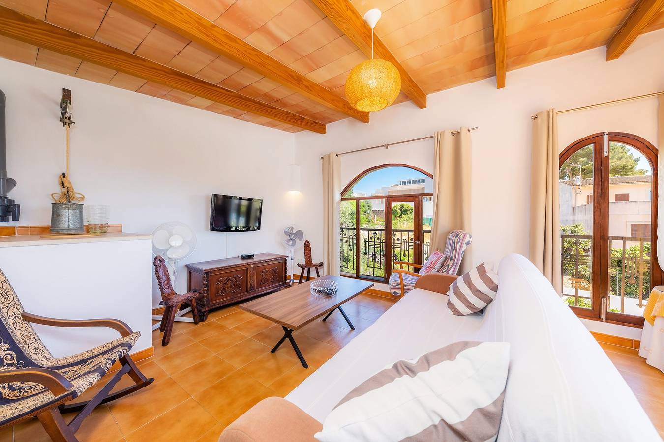 Casa de campo 'Can Munito' com piscina privada, Wi-Fi e ar condicionado in Vilafranca de Bonany, Maiorca Centro