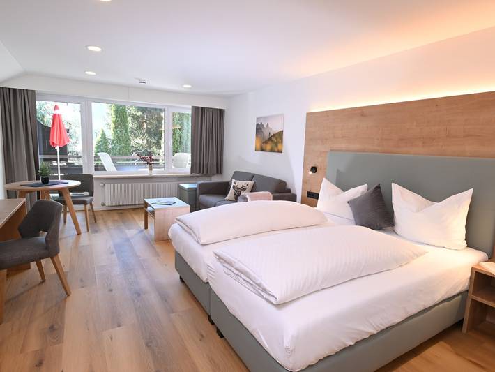 Ferienwohnung für 2 Personen, mit Balkon und Sauna in Oberstdorf