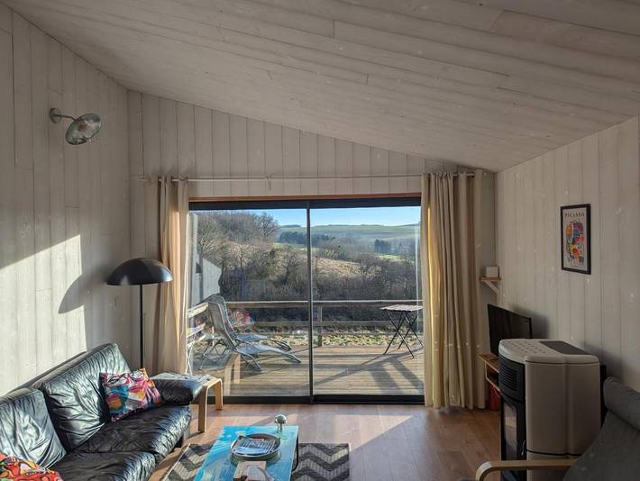Gîte pour 4 personnes, avec terrasse ainsi que vue et piscine, animaux acceptés dans Salives Golf Club - 4