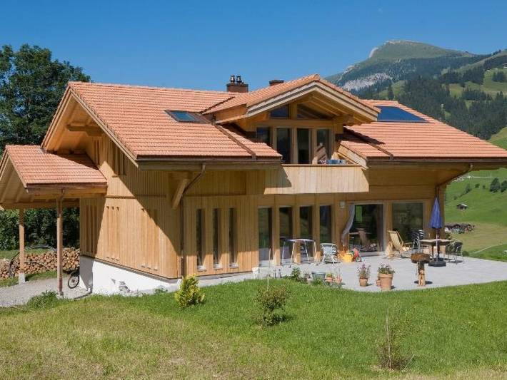 Vakantiewoning voor 4 personen, met Balkon en Uitzicht in Adelboden