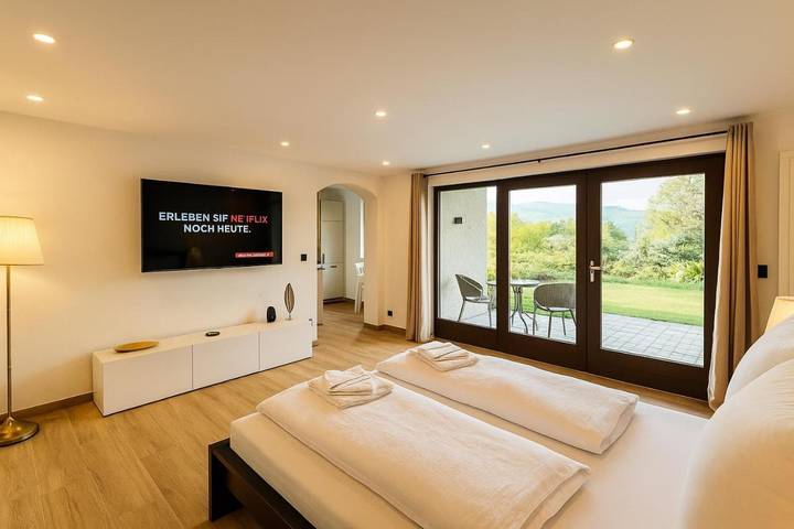 Ferienwohnung für 2 Personen, mit Ausblick und Garten - 1