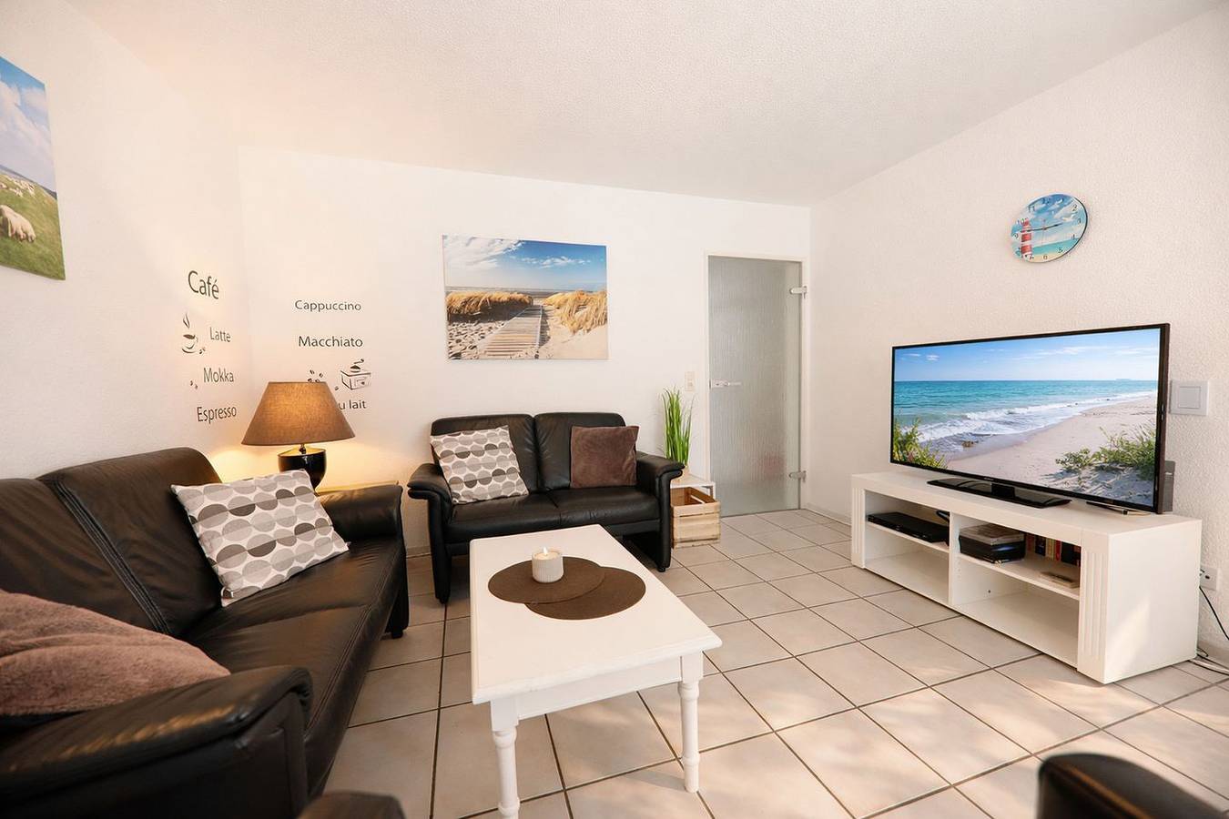 Geheel appartement, Ferienwohnung Smutje nahe Strand mit Balkon, Wlan und Parkplatz in Horumersiel, Wangerland