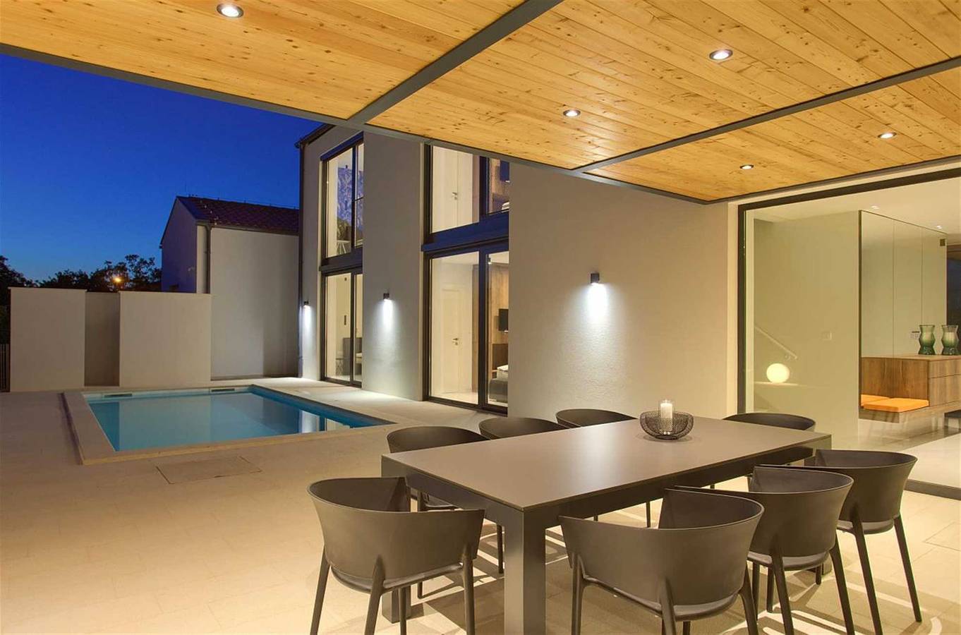 Casa Forma mit beheiztem Pool und Luxus von 5 Sternen in Klimno, Krk