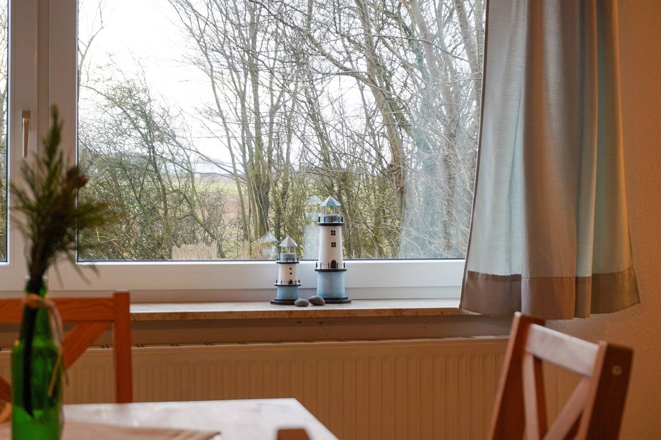 Ganze Wohnung, Apartment 'Fewo Binnen' mit Gemeinschaftsgarten und Wlan in Pellworm, Nordseeküste