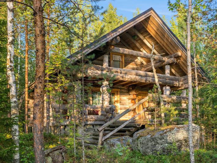 Ferienhaus für 6 Personen, mit Terrasse und Sauna