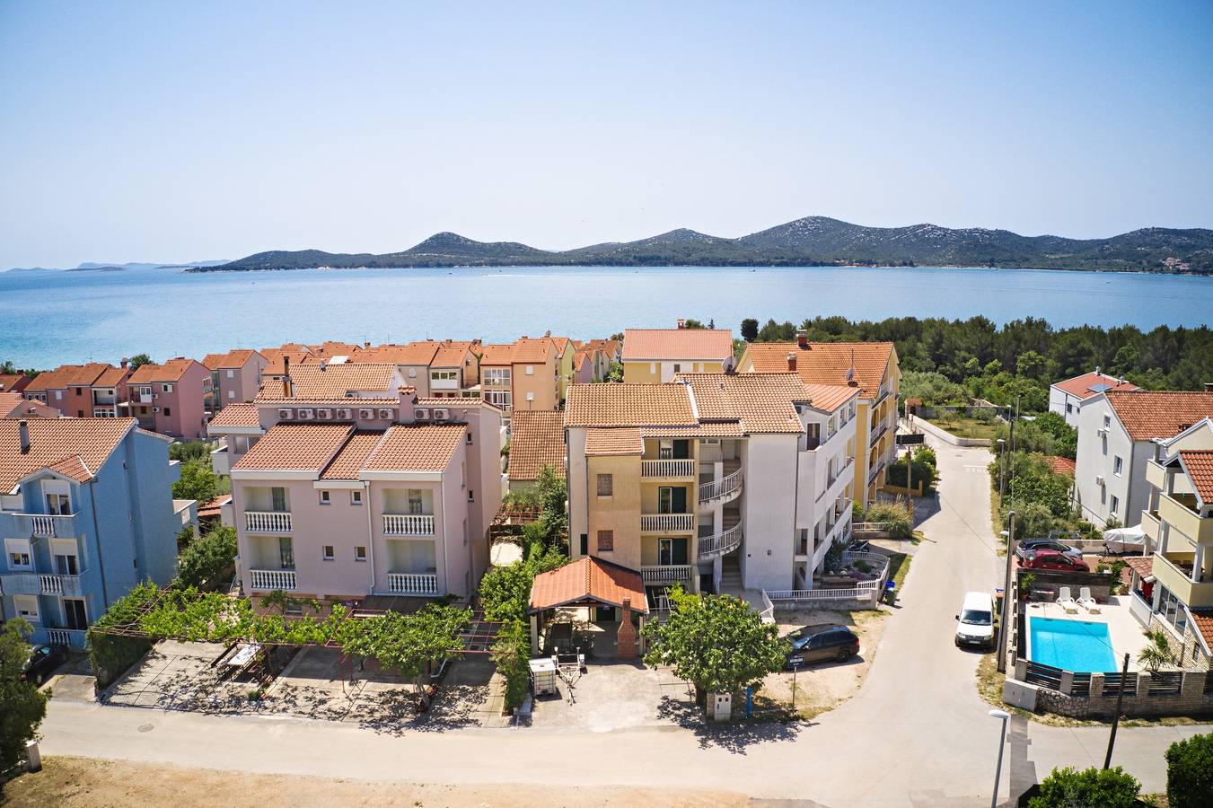 Entire apartment, Two bedroom apartment with terrace Biograd na Moru, Biograd A-18665-a in Biograd na Moru, Zadar