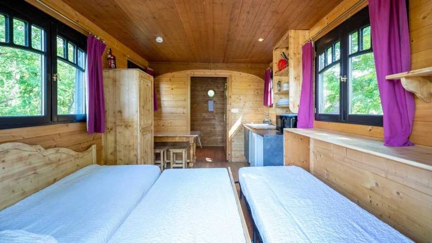 Camping für 3 Personen, mit Sauna in Champagne-Ardennen