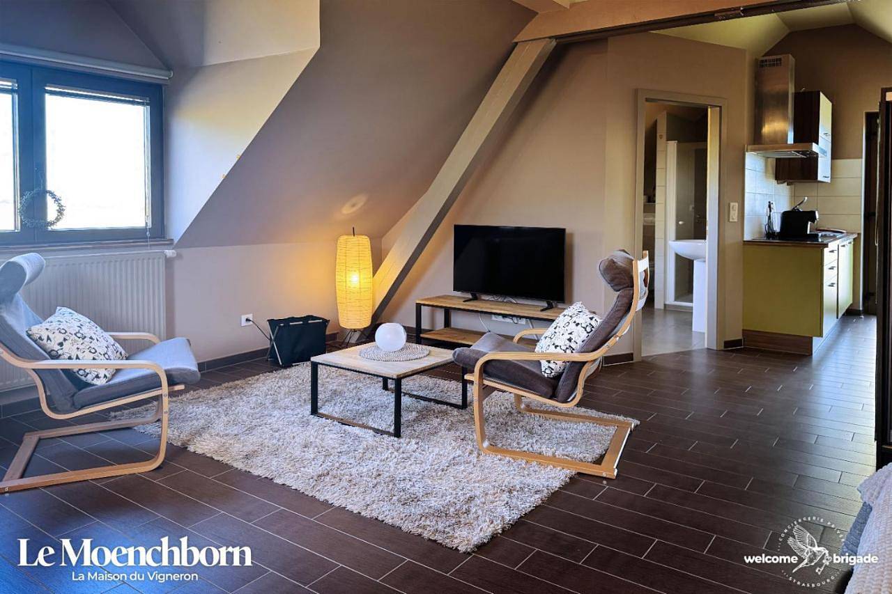 Appartement entier, Le Moenchborn - la Maison des Vignerons in Orschwiller, Région de Sélestat-Erstein