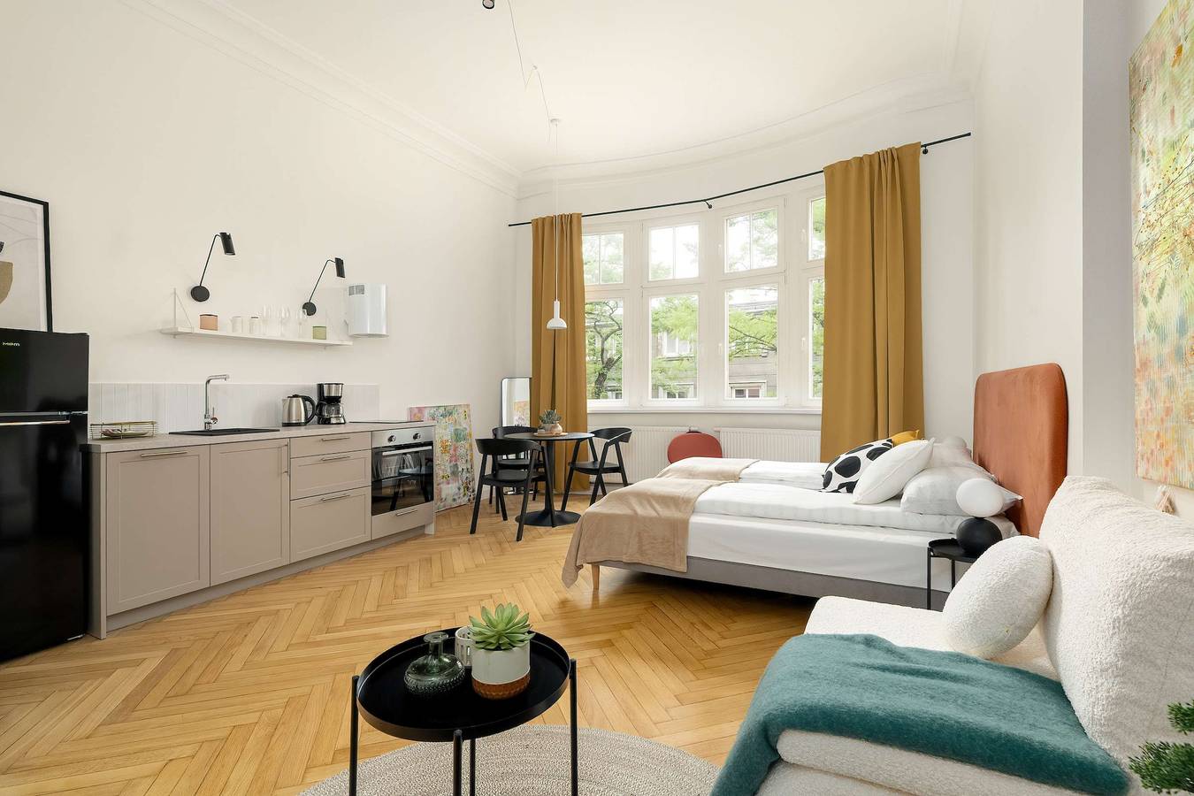 Estudio entero, Kraszewskiego 17 | Poznań | Bright Studio | Next to Zoo in Poznań, Gran Polonia (región histórica)