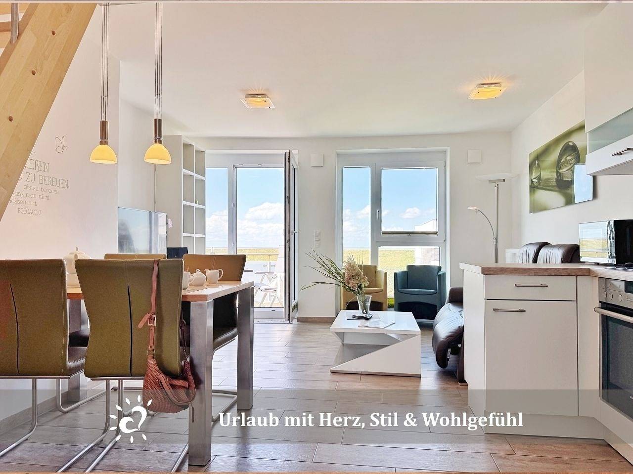 Geheel vakantieappartement, Vakantieappartement voor 4 personen met balkon in Dorum-Neufeld, Dorum