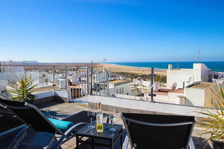 Casa de vacaciones para 4 personas con vistas al mar in Playa de los Bateles (Conil de la Frontera), Conil de la Frontera