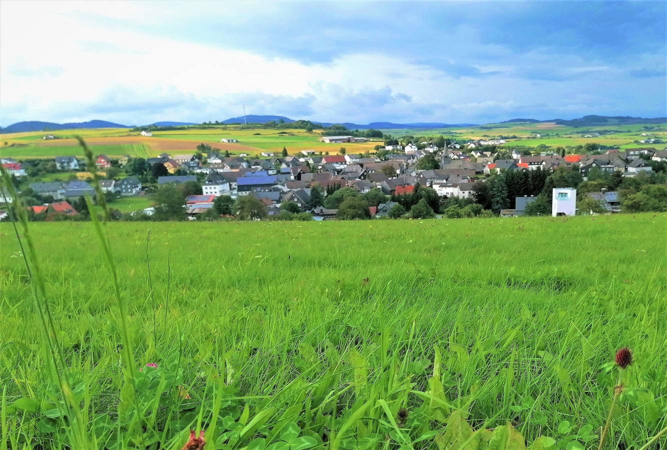 Ferienwohnung Talblick - Ferienwohnung Talblick (80 m²) mit überdachtem Balkon und voll ausgestatteter Küche in Bromskirchen, Waldecker Land
