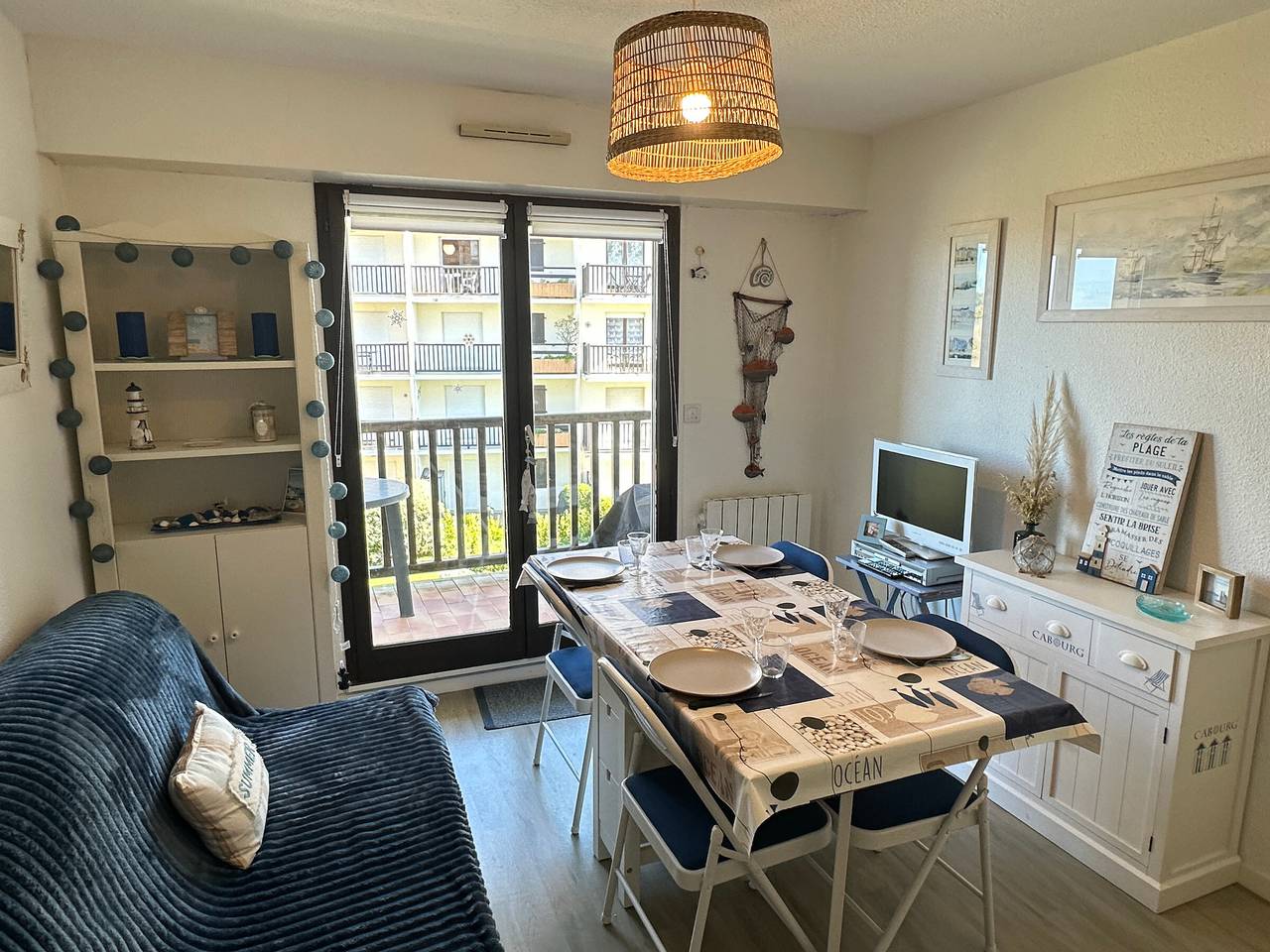 Appartement entier, Appartement vue mer - 4 pers. in Cabourg, Région de Caen