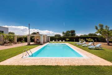 Villa per 12 Persone in San Vito dei Normanni, Valle D'Itria, Foto 3