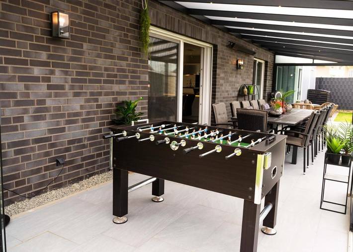 Ferienhaus für 18 Personen, mit Pool und Ausblick sowie Sauna und Garten, kinderfreundlich in Neuenkirchen (Lüneburger Heide) - 3