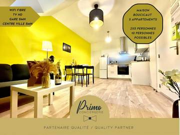 Gîte pour 2 personnes, avec terrasse à Chalon-sur-Saône