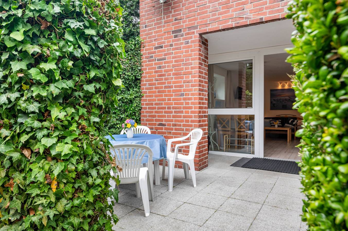 Ganze Wohnung, Apartment „2-Raum-Ferienwohnung Christine“ mit privater Terrasse in Sahlenburg, Cuxhaven