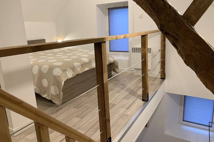 Maison de vacances pour 3 personnes, avec jardin
