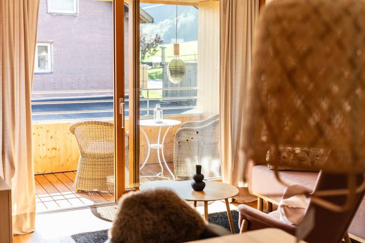 Ferienwohnung für 4 Personen, mit Balkon in Au - 4