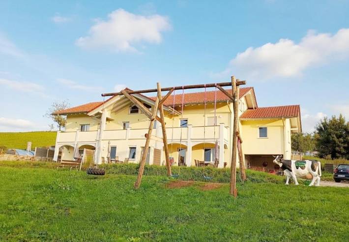 Gîte pour 6 personnes, avec piscine ainsi que jardin et vue à Neukirch - 4